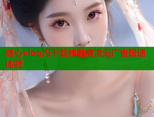 糖心vlog汅下载神器高清无广告极速体验