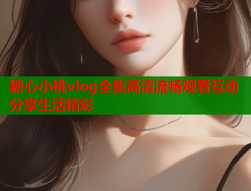糖心小桃vlog全集高清流畅观看互动分享生活精彩