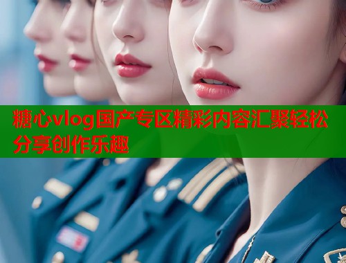 糖心vlog国产专区精彩内容汇聚轻松分享创作乐趣