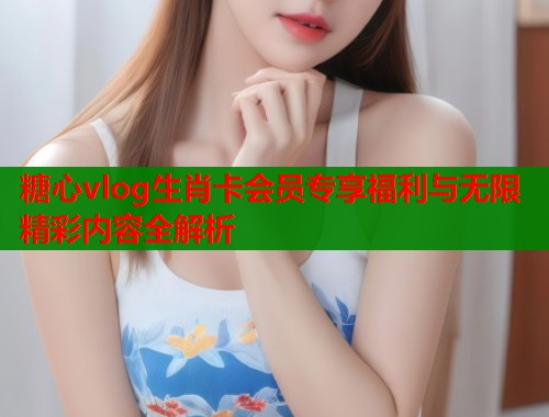 糖心vlog生肖卡会员专享福利与无限精彩内容全解析 糖心vlog生肖卡会员专享福利与无限精彩内容全解析