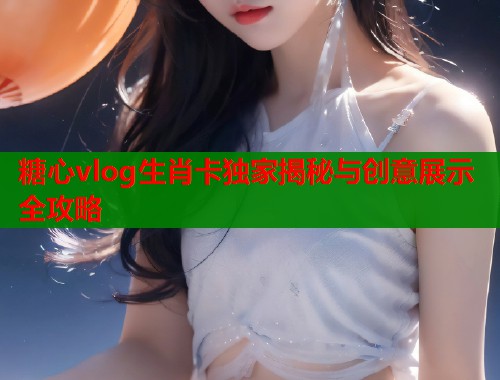 糖心vlog生肖卡独家揭秘与创意展示全攻略