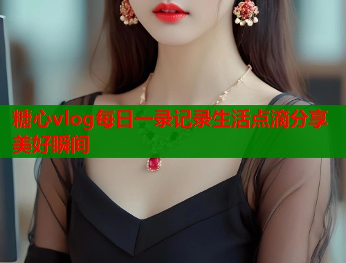 糖心vlog每日一录记录生活点滴分享美好瞬间